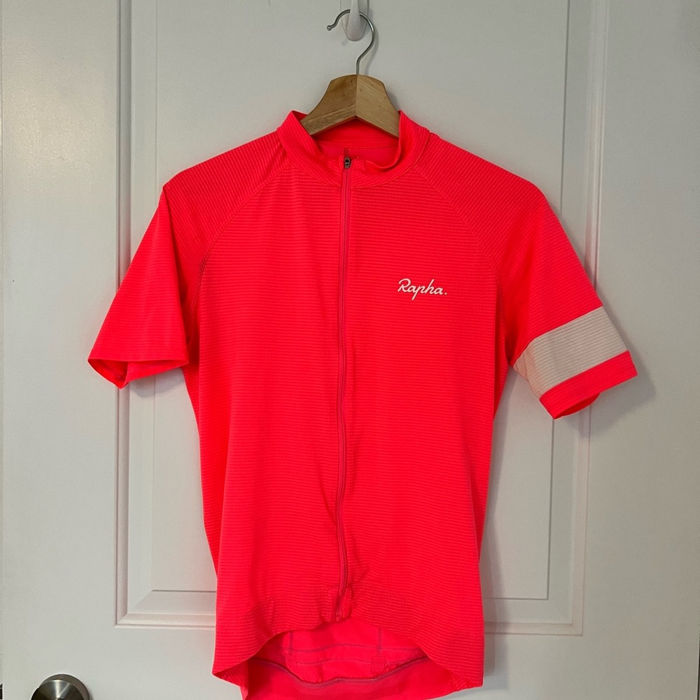 Rapha Vibrant Pink Cycling Jersey
